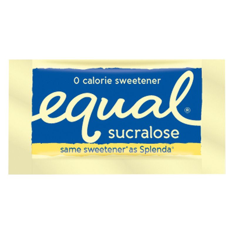 Equal Single Serve Packets, Yellow, 2000 ct, 1 gram