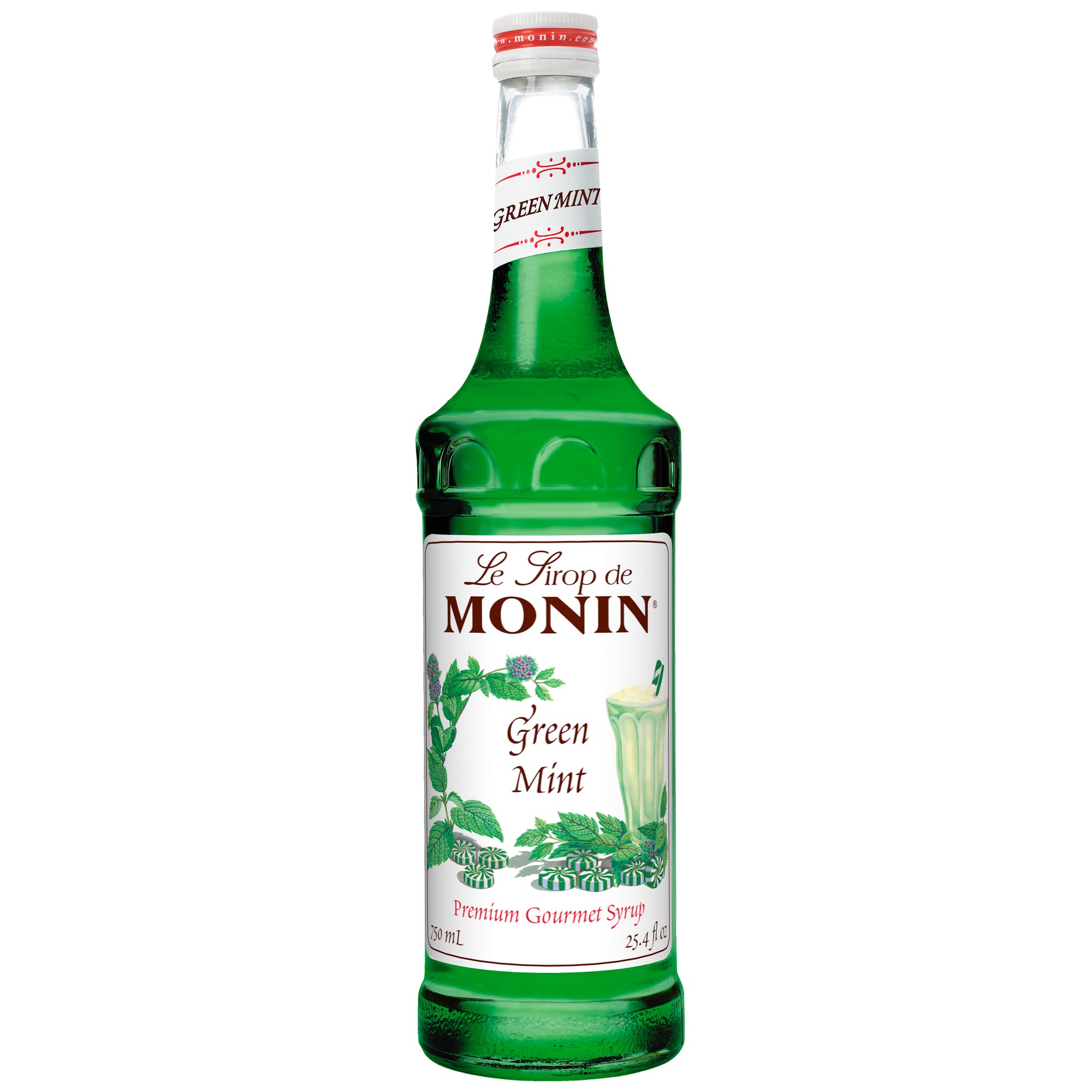 Monin Green Mint 12pk-750ml