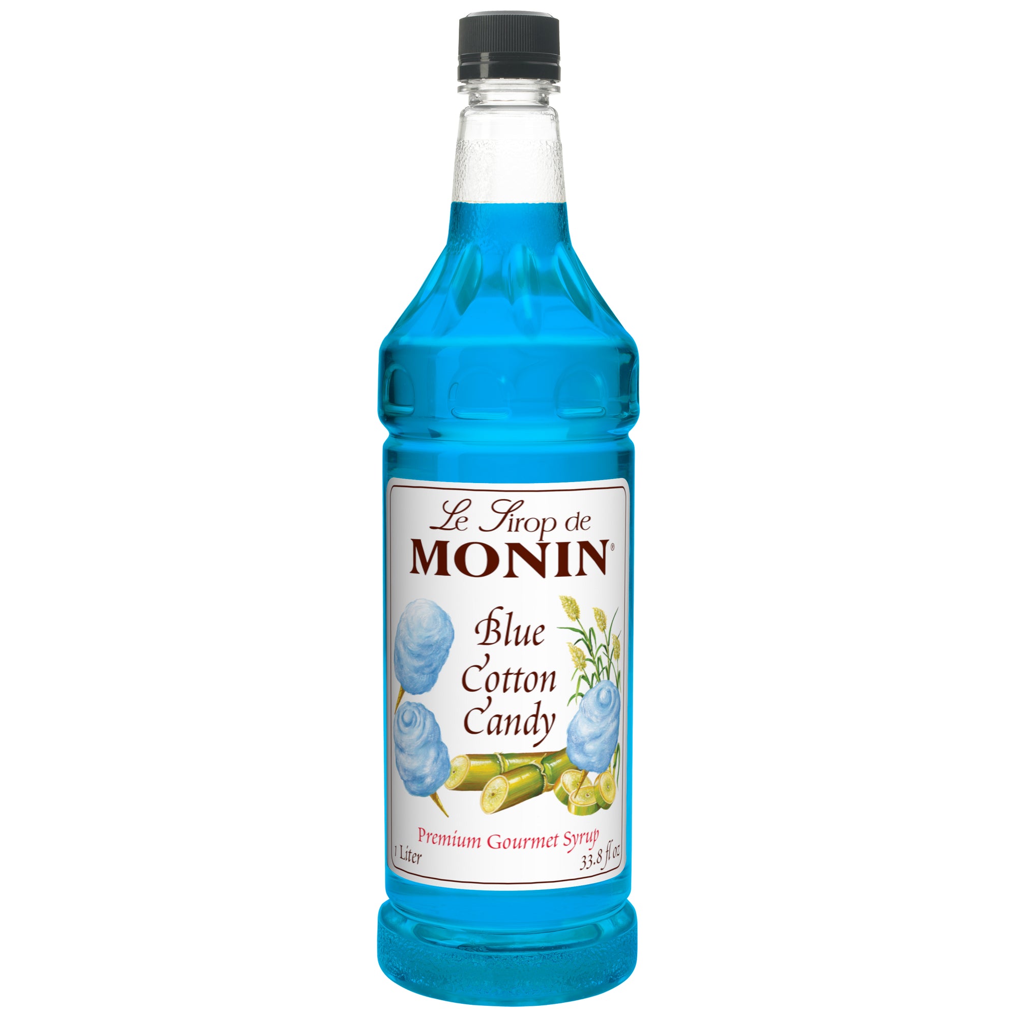 Monin Blue Cotton Candy 4pk-1L