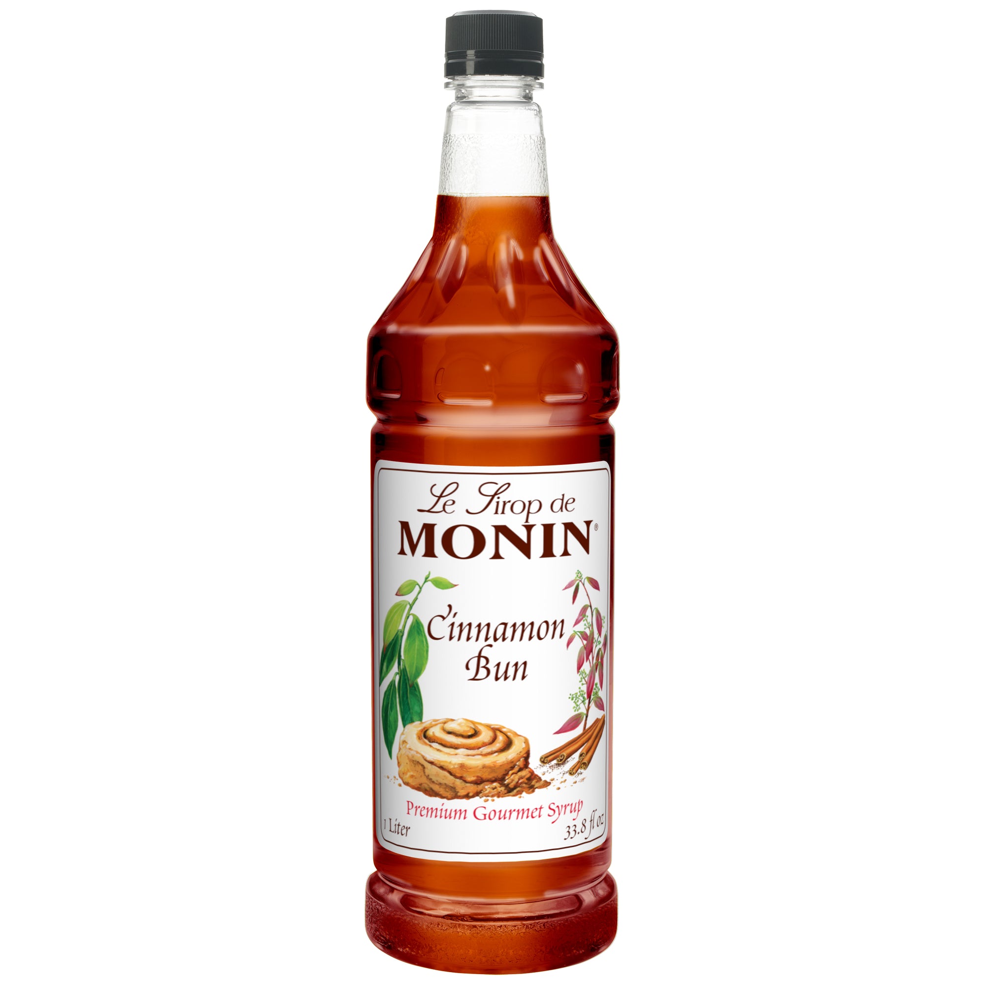 Monin Cinnamon Bun 4pk-1L