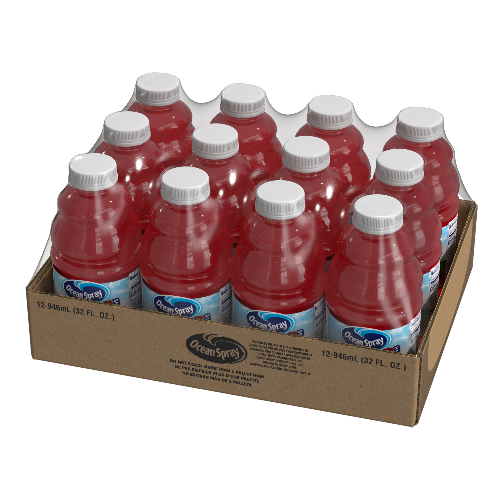 25900 12/32Z CRANBERRY BAR PAC PET