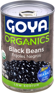 GOYA Organics Black Beans 15.5 oz.