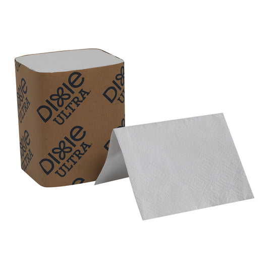 DIXIE ULTRA(R) INTERFOLD 2-PLY NAPKIN DISPENSER REFILL BY GP PRO (GEORGIA-PACIFIC), WHITE,6,000 NAP
