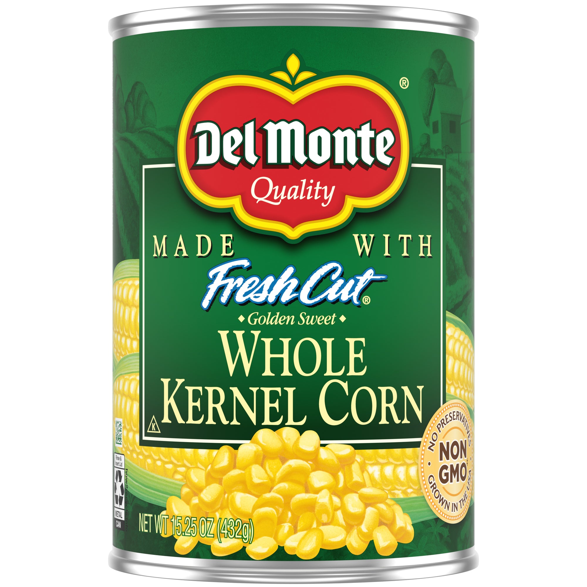 Del Monte(R) Fresh Cut(R) Golden Sweet Whole Kernel Corn 24/15.25 oz.