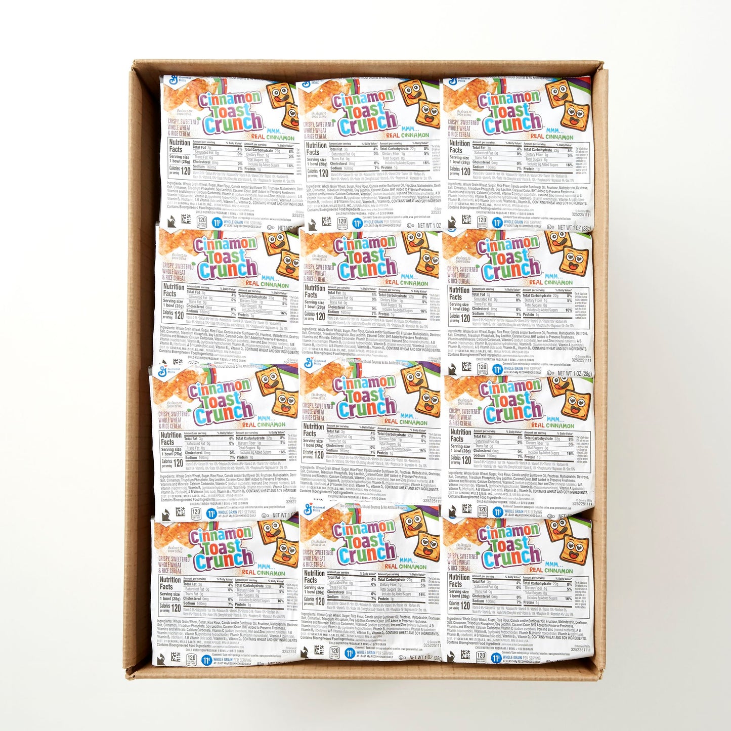 Cinnamon Toast Crunch(TM) Cereal Single ServeBowlpak 1 oz