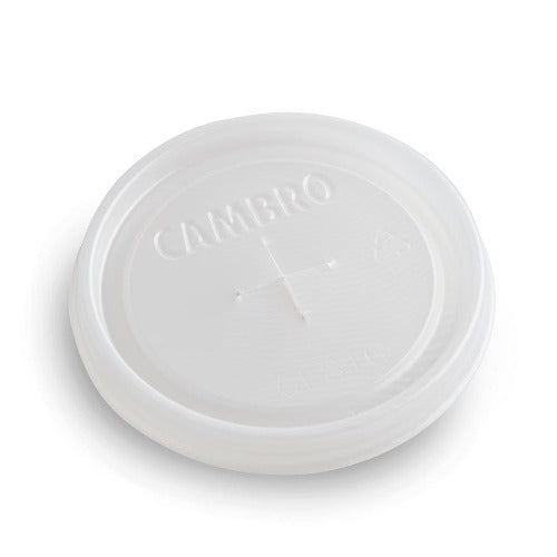 Cambro Camlid For Dinex Tumbler Fits 6 Ounce Swirl Tumbler Translucent Lid, 1 - 1000  EA