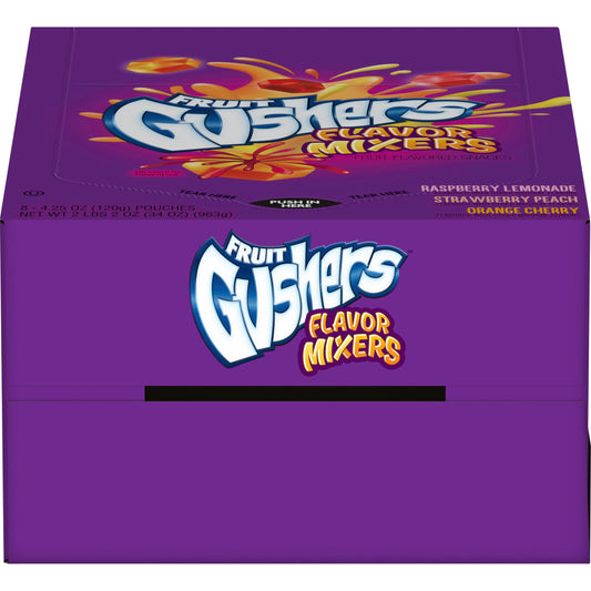 Gushers Flavor Mixers Fruit Flavored Snacks 8Count