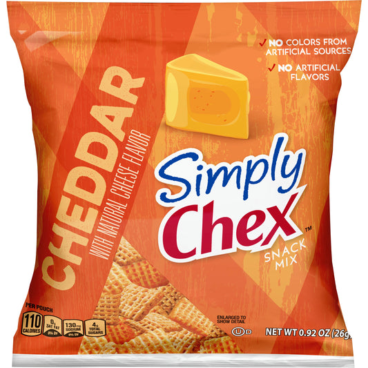 Chex Mix(TM) Simply Chex(TM) Snack Mix SingleServe Cheddar (60 ct) 0.92 oz