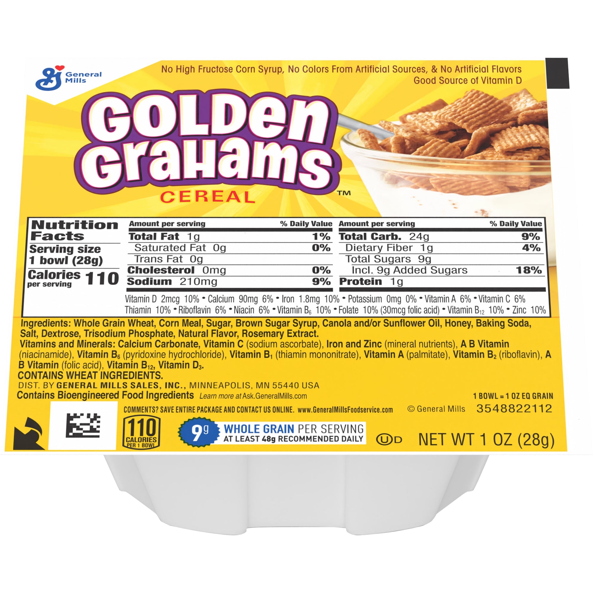 Golden Grahams(TM) Cereal Single Serve Bowlpak 1 oz