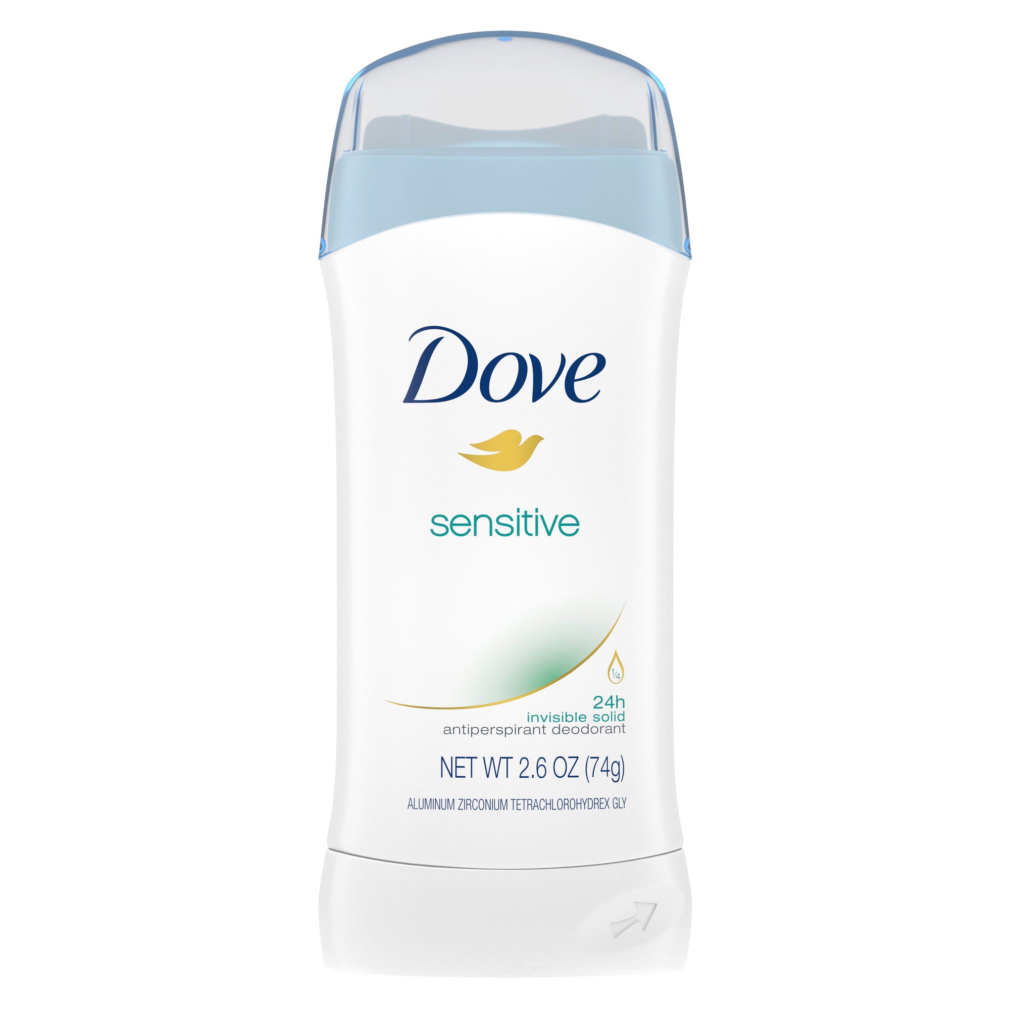 Dove Invisible Solid Antiperspirant SensitiveSkin 12 2.6 OZ