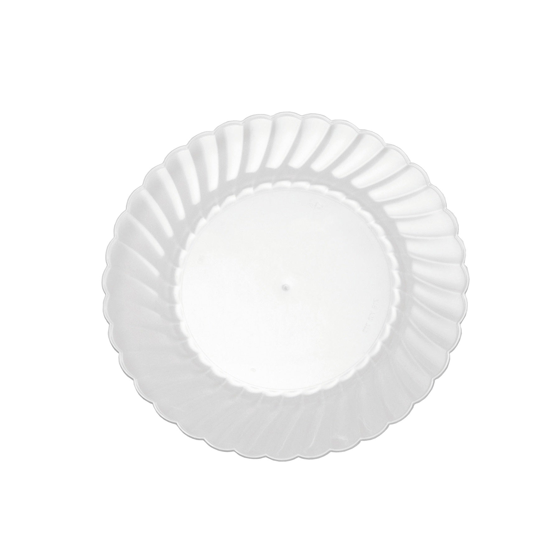 6 CLEAR CLASSICWARE PLATE 10/18