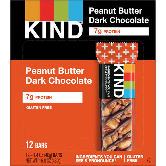 KIND SNACKS PEANUT BUTTER DARK CHOC