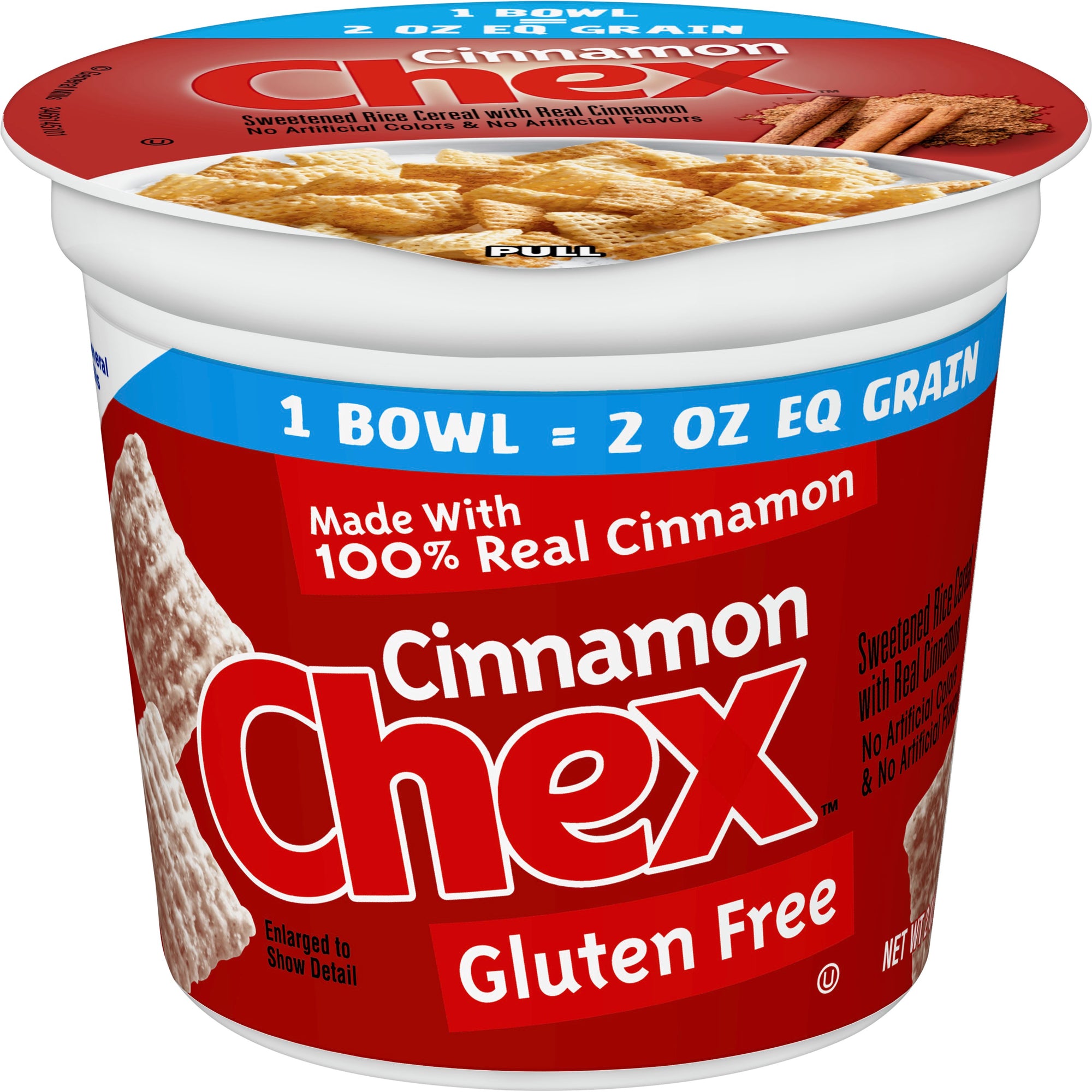 Cinnamon Chex(TM) Cereal Single Serve K12 2ozEq Grain