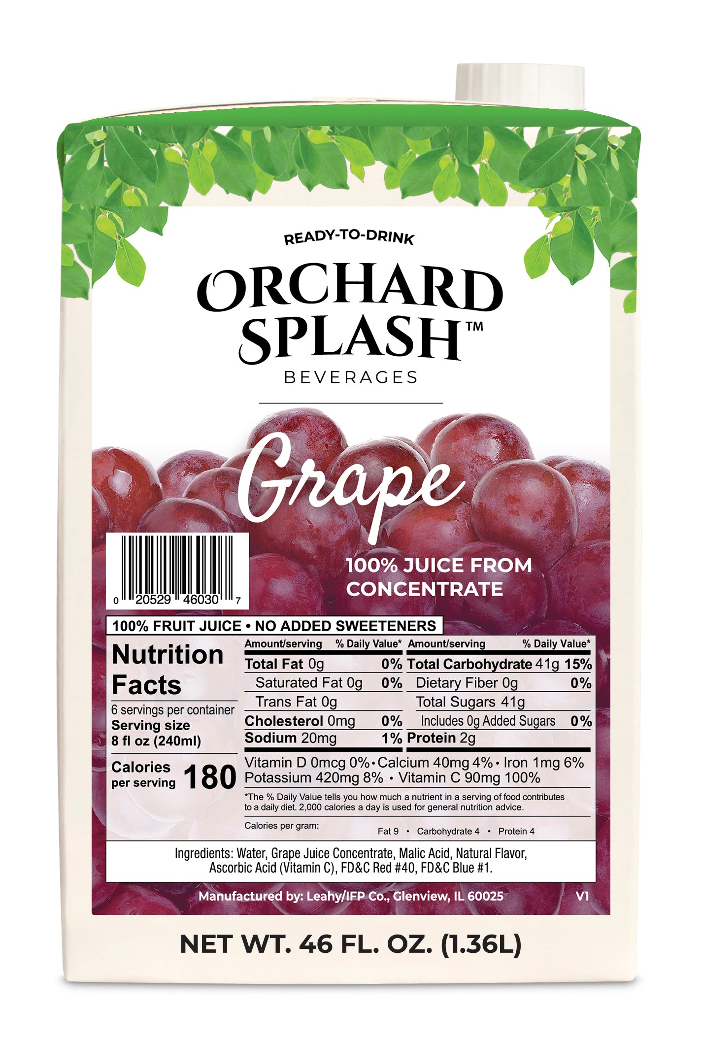 12-46 OZ RTD GRAPE 100% JUICE