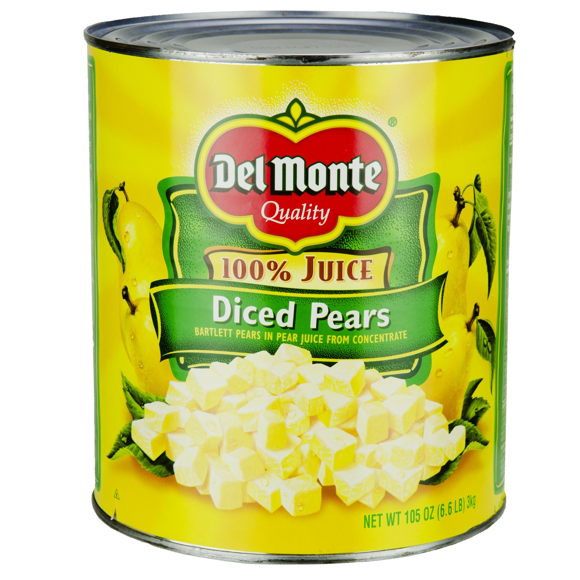 Del Monte(R) Diced Pears in Pear Juice 6/105 oz. Can