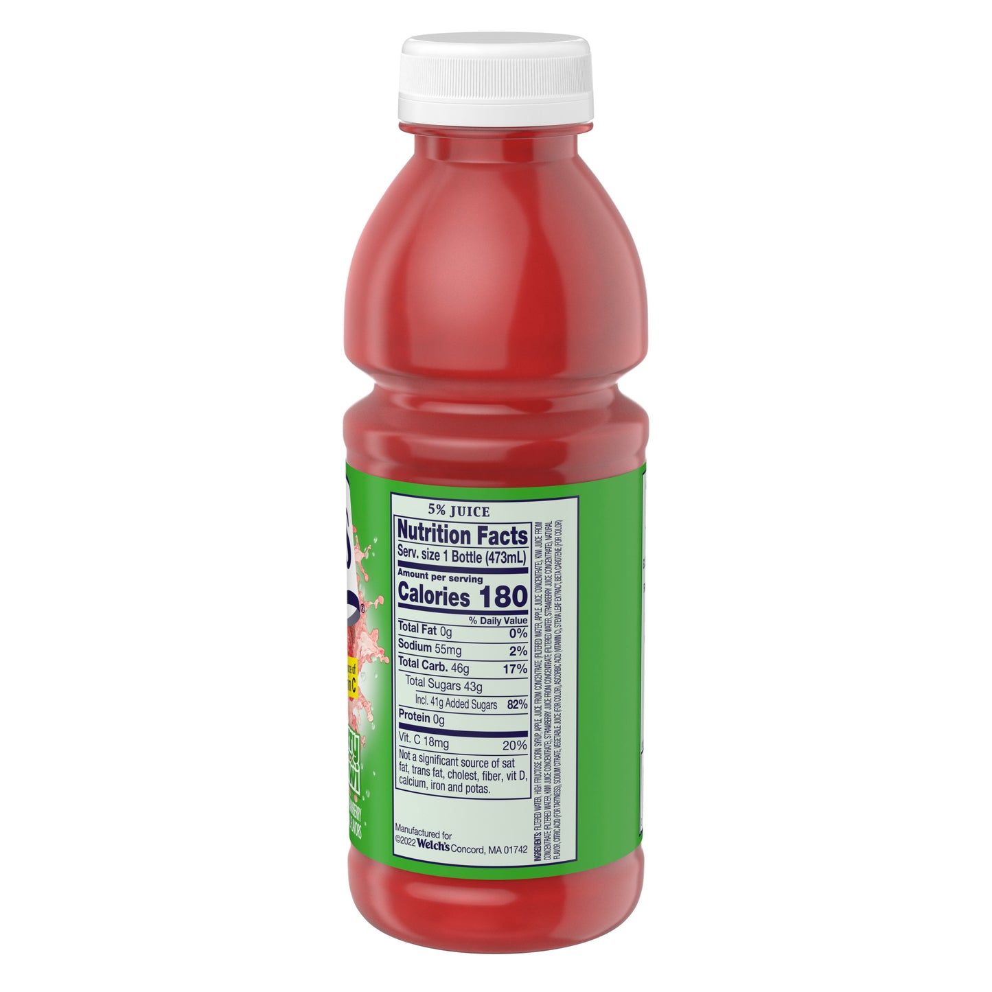 WELCH'S 12/16 FL OZ JUICE DRINK - STRAWBERRY KIWI