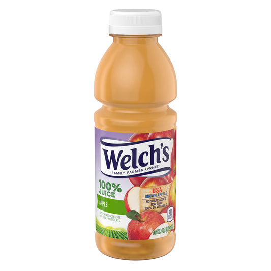 WELCH'S 12/16 FL OZ 100% JUICE - APPLE