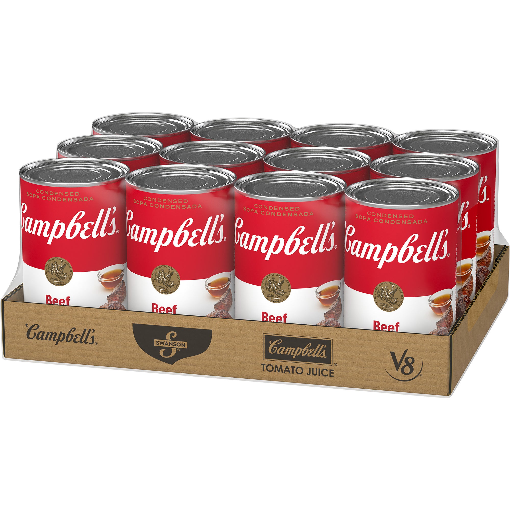 CAMPBELL'S SOUP BEEF CONSOMME, 12 - 50 OZ